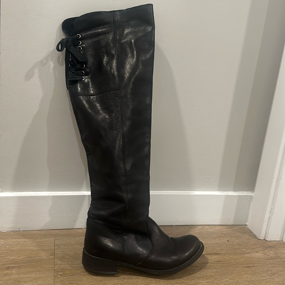 Arnold Churgin Over-the-knee black boots size 8